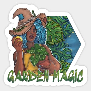 Garden Magic Witch II Sticker